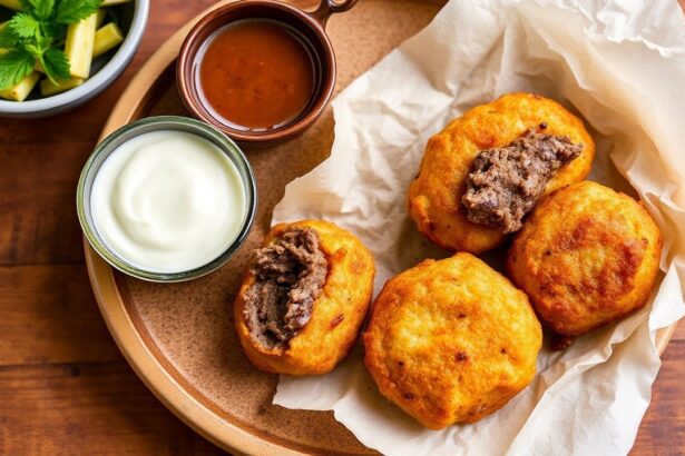 - Best Savory Green Banana Fritters Stuffed with Succulent Bee