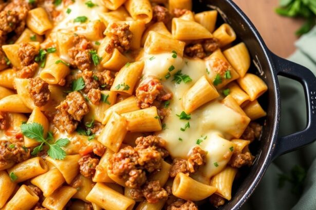 - Ultimate Cheesy Beef & Bowtie Pasta Skillet Recipe Guide