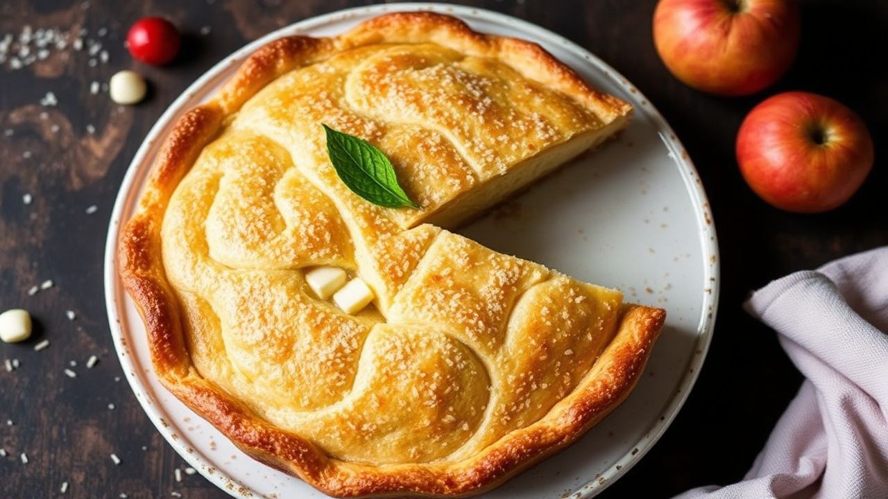 وصفة فطيرة الريكوتا والسميد الحلوة غير مقاومة خطوة بخطوة