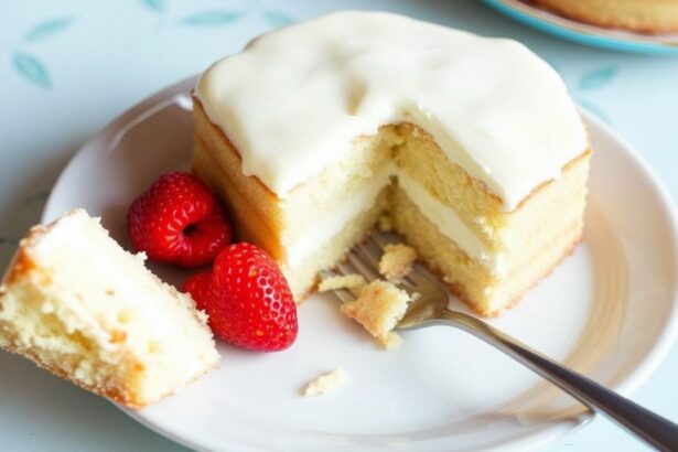 كعكة تريس ليتشيس غنية خالية من الغلوتين بجمال كريمي، مفاجأة حلوة مدهشة