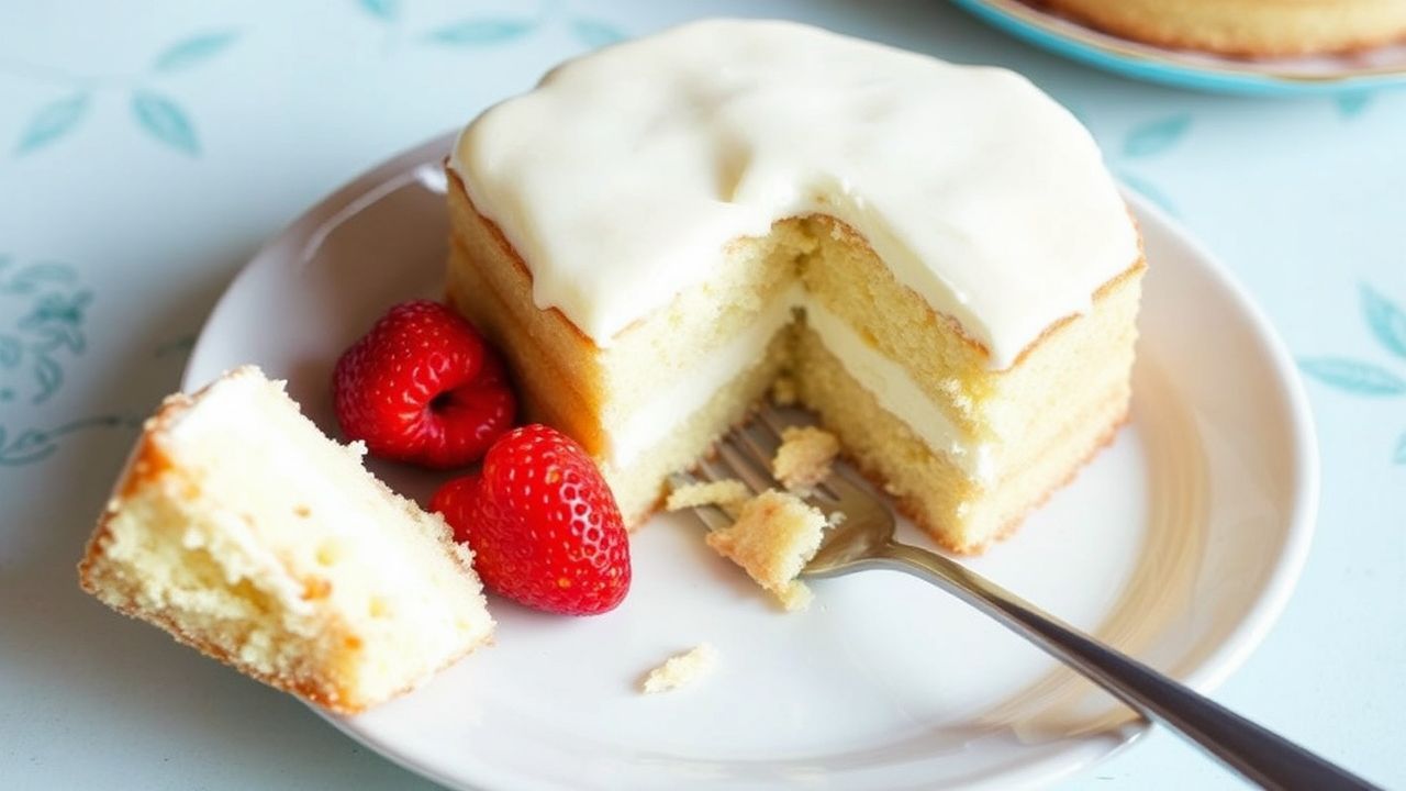 كعكة تريس ليتشيس غنية خالية من الغلوتين بجمال كريمي، مفاجأة حلوة مدهشة