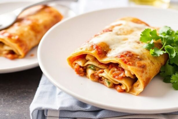 صورة «Lazy Girl Enchiladas» السهلة: صينية إنشيلادا بالجبن والبهارات لوجبة منتصف الأسبوع المميزة
