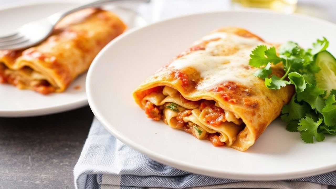 صورة «Lazy Girl Enchiladas» السهلة: صينية إنشيلادا بالجبن والبهارات لوجبة منتصف الأسبوع المميزة