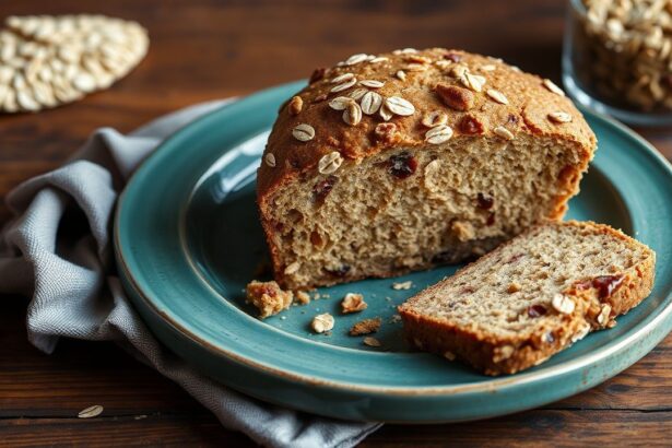 خبز الشوفان والملّاس اللذيذ مع لمسة الجوز، وصفة حلوة ومُعزّزة بالدفء والحنان