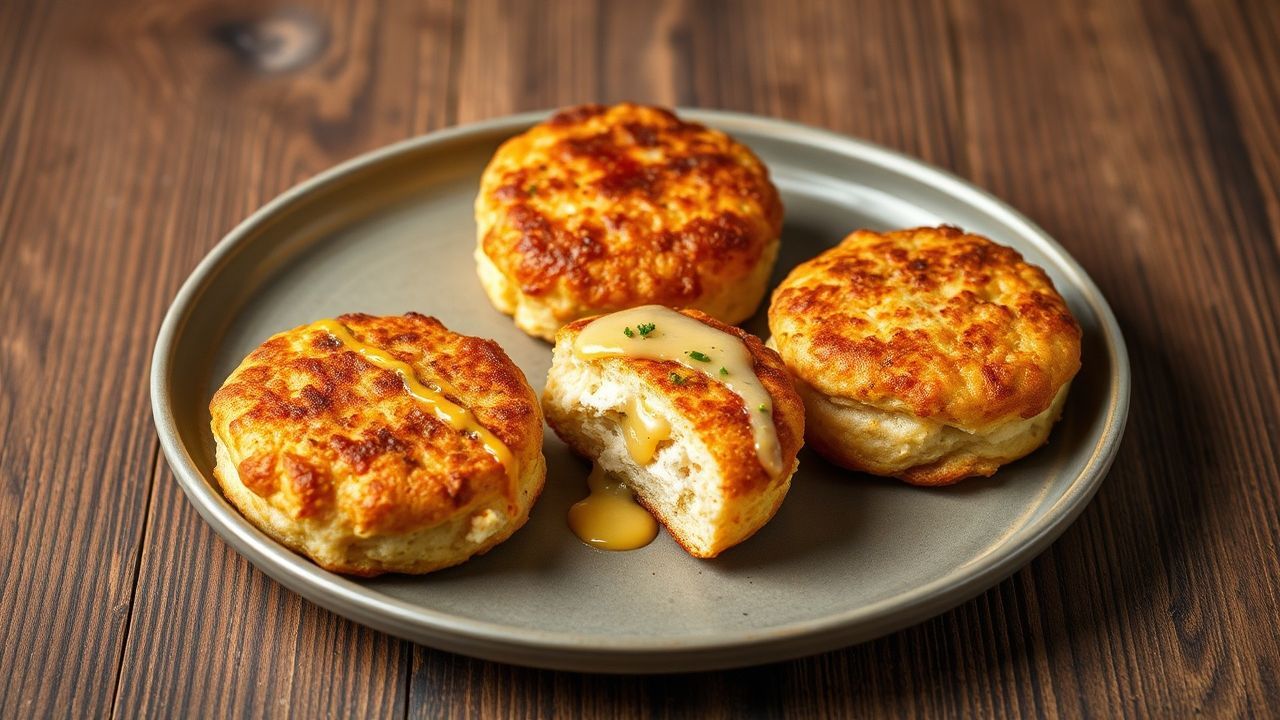 كعك سرطان ماريلاند مقرمش مع صلصة ريمولاد زابية حارة، مثالية في طبق تقديم.