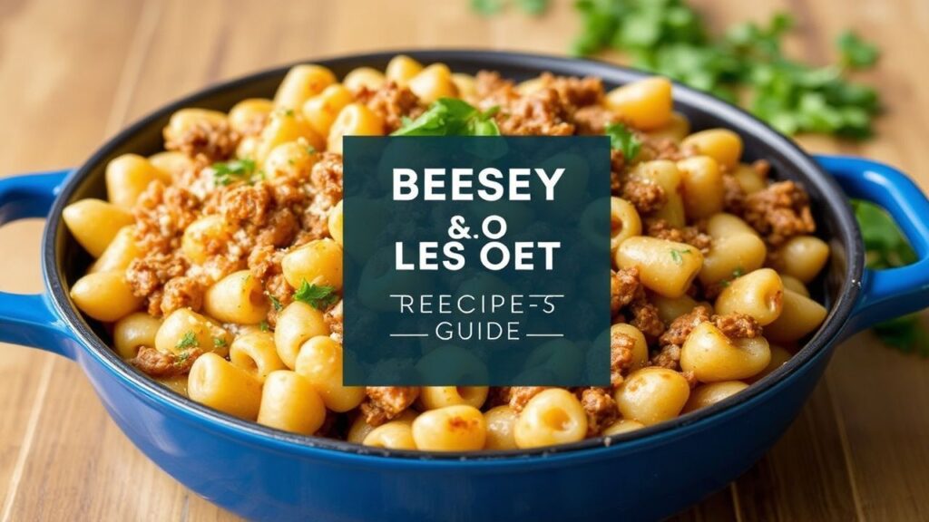 Bowtie pasta cooking tips for Ultimate Cheesy Beef & Bowtie Pasta Skillet