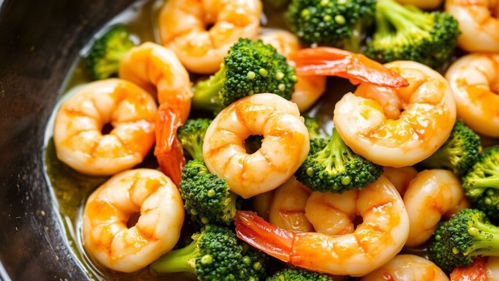 روبيان بالزبدة بالثوم والبركة في طبق واحد سهل، عشاء مدهش ومميز.