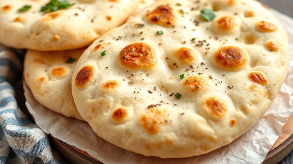 نان منزلي رقيق ومندمج من مكونات بسيطة