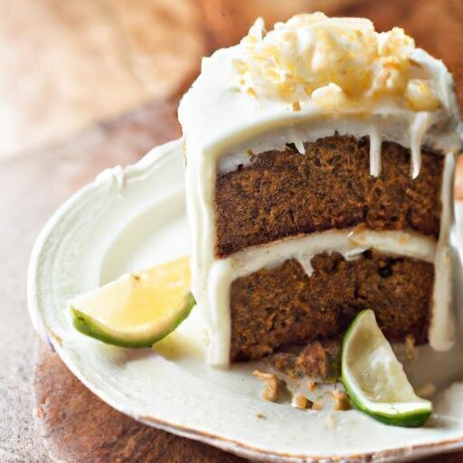 Spiced Gingerbread Layer Cake with Zesty Lemon Frosting