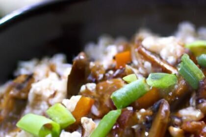 Umami Delight: Savory Oatmeal with Mushrooms & Soy Sauce