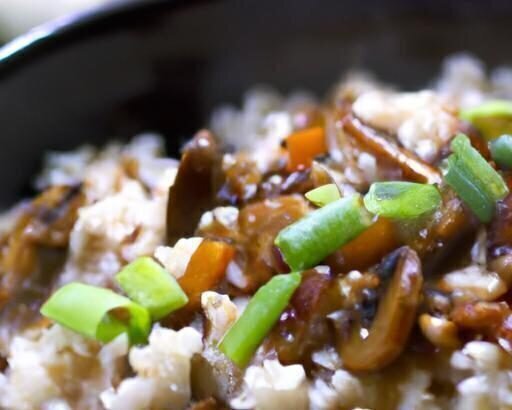 Umami Delight: Savory Oatmeal with Mushrooms & Soy Sauce