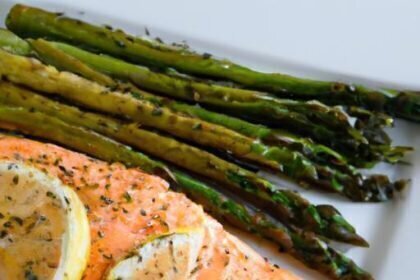 Zesty Sheet Pan Lemon Herb Salmon with Fresh Asparagus