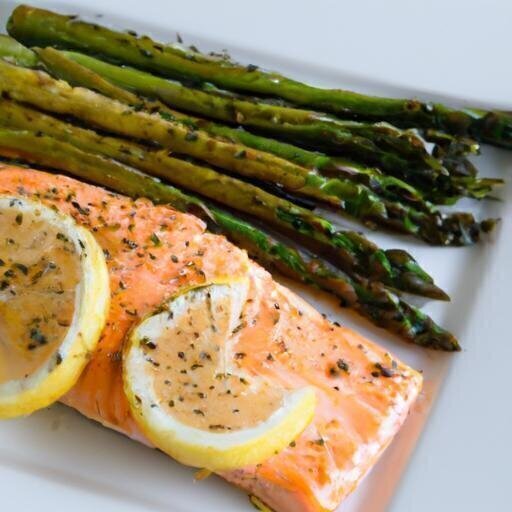 Zesty Sheet Pan Lemon Herb Salmon with Fresh Asparagus
