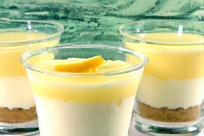 Zesty & Light: Healthy No-Bake Lemon Cheesecake Jars Delight
