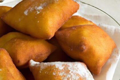 Golden Fried Dough Delights Filled with Sweet Cheese Bliss