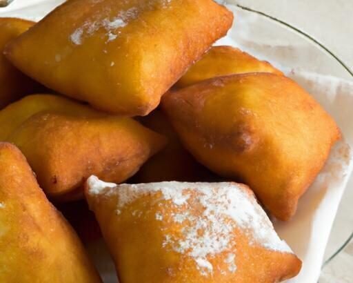 Golden Fried Dough Delights Filled with Sweet Cheese Bliss