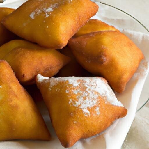 Golden Fried Dough Delights Filled with Sweet Cheese Bliss