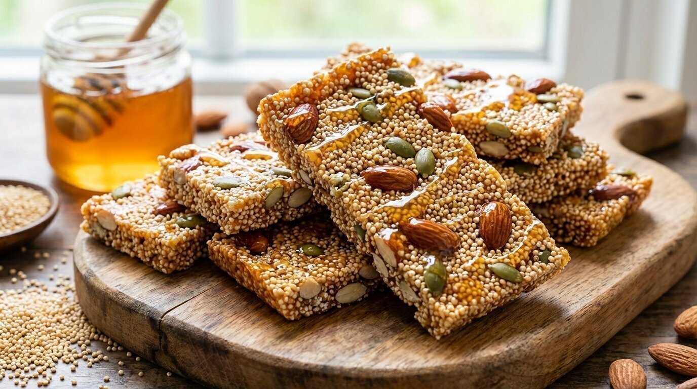 Best Amaranth and Honey Brittle Bars Unveiled: Crunchy Delights