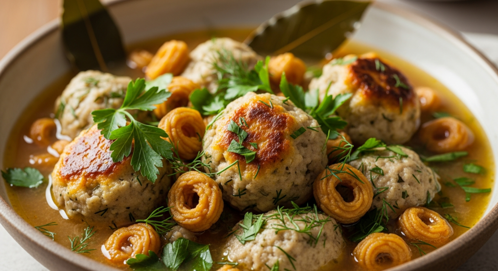 Best Cozy Vegan “Chicken” & Dumplings with Savory Soy Curls