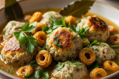 Best Cozy Vegan “Chicken” & Dumplings with Savory Soy Curls