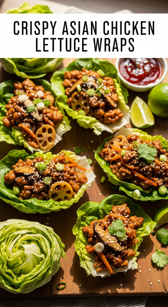 Best Crispy Asian Chicken Lettuce Wraps A Fresh Flavor Twist