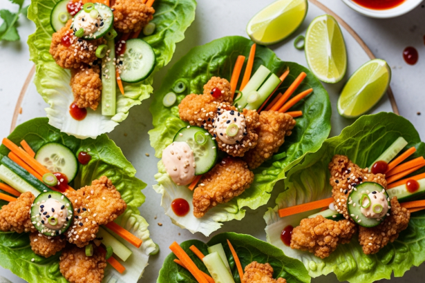 Best Crispy Asian Chicken Lettuce Wraps: A Fresh Flavor Twist