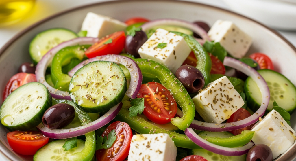 Best Guide to Low-Carb Greek Salad Fresh & Flavorful