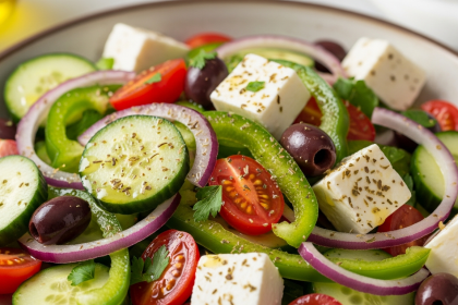 Best Guide to Low-Carb Greek Salad Fresh & Flavorful