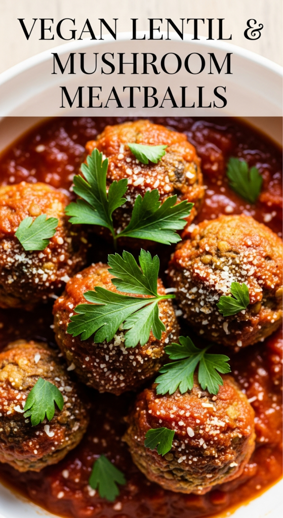 Best Hearty Vegan Lentil & Mushroom Meatballs Recipe Revealed