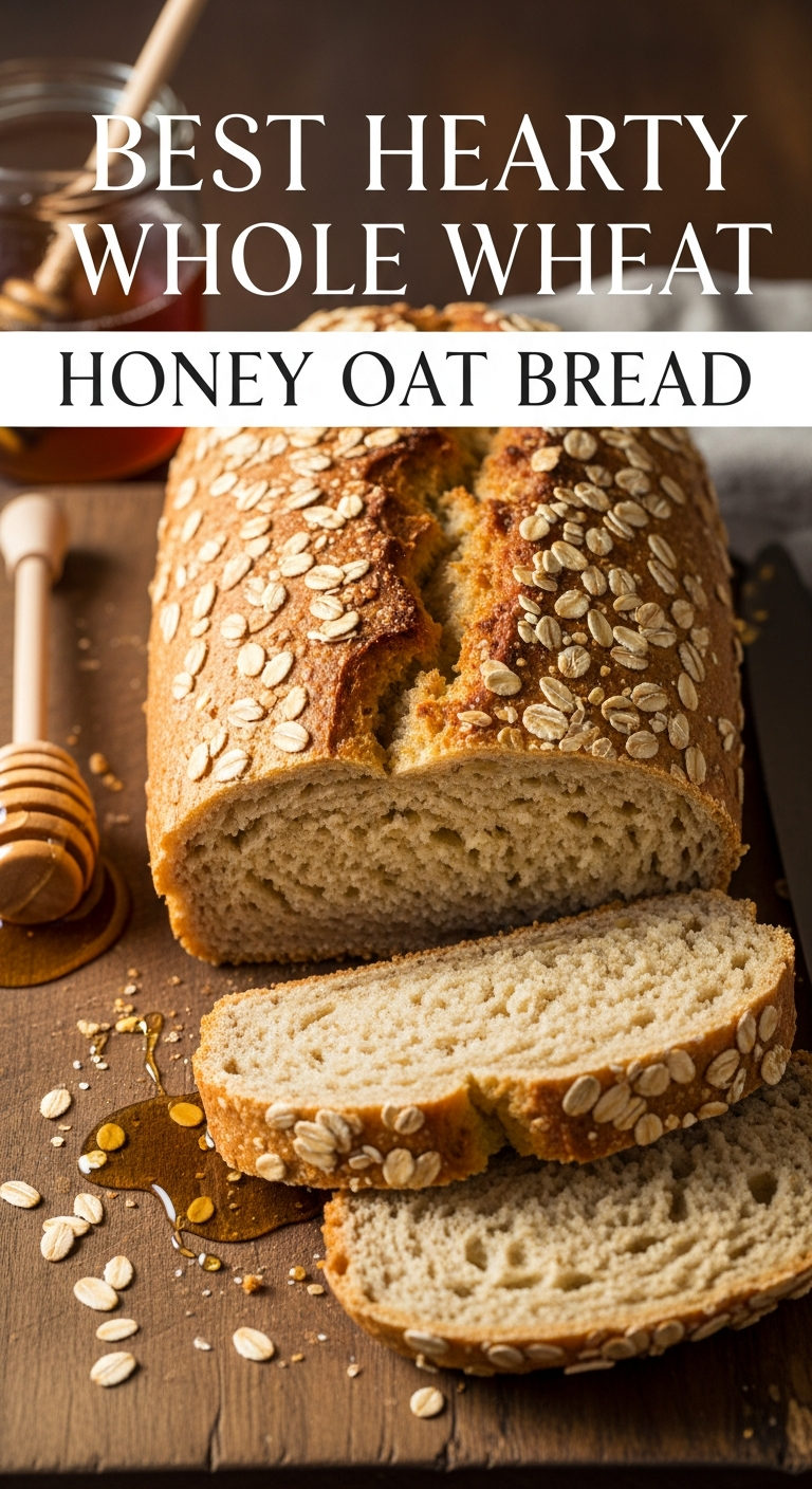 Best Hearty Whole Wheat Honey Oat Bread: Nourish Your Soul