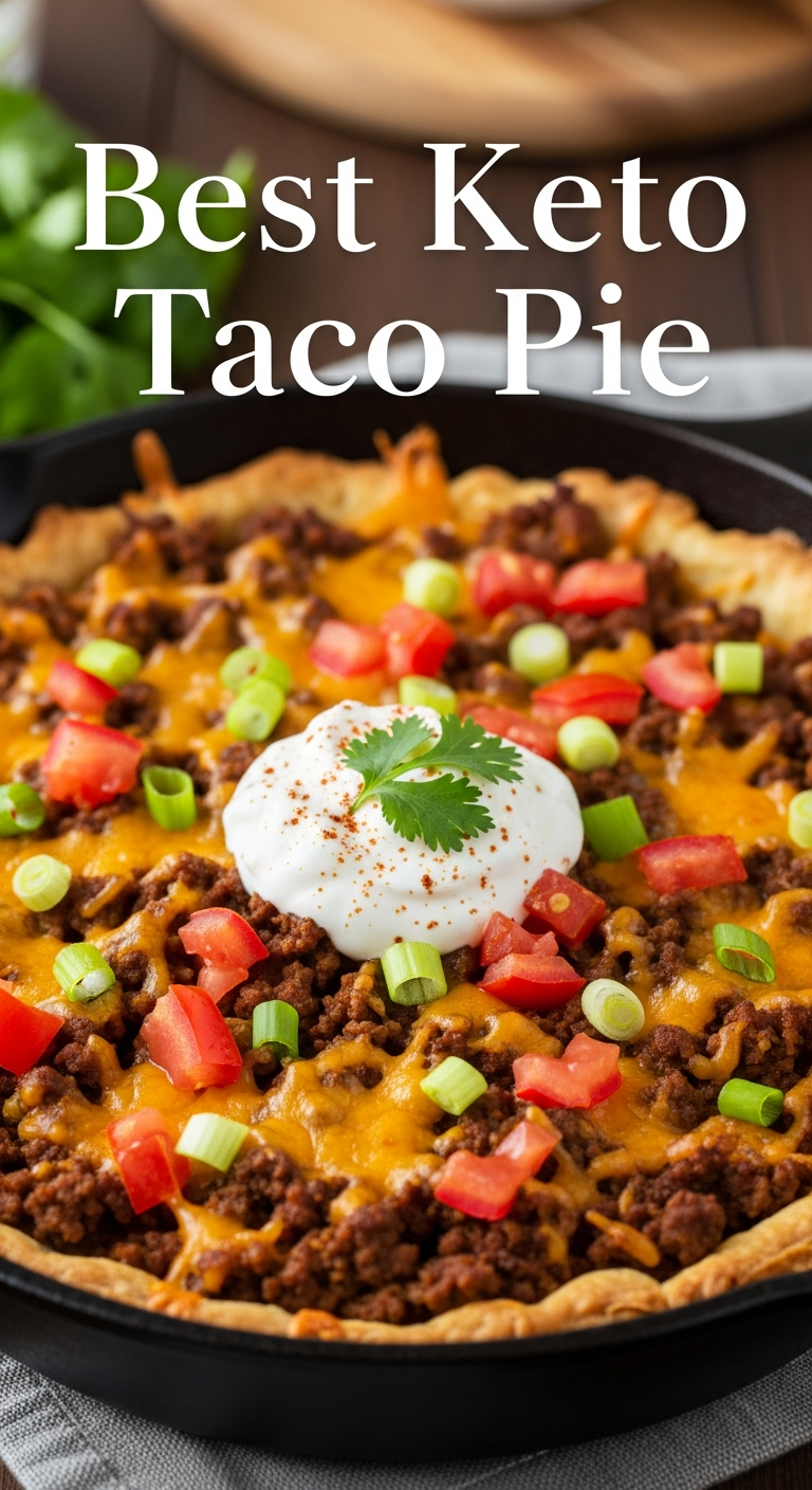 Best Keto Taco Pie: A Low-Carb Twist on a Classic Favorite