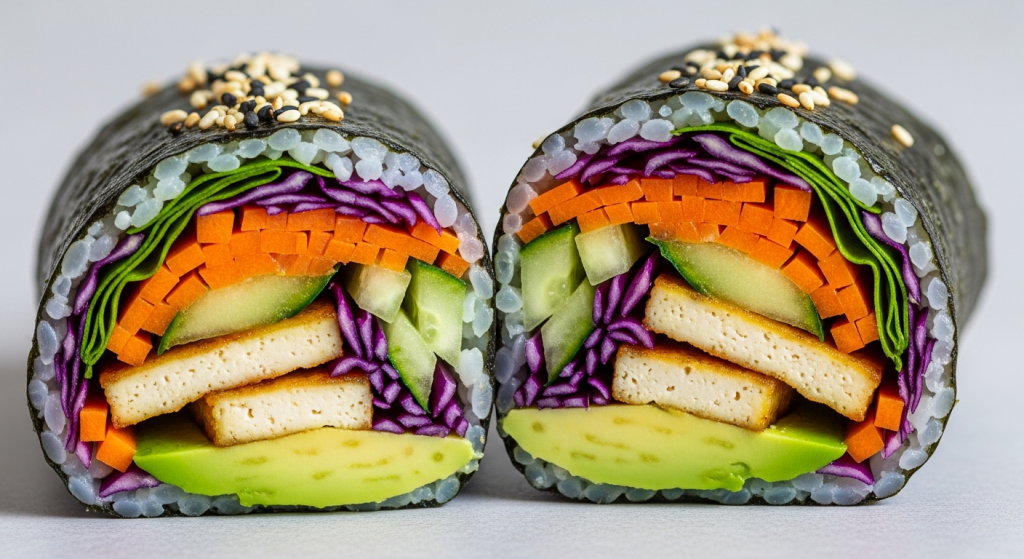 Best Nori Wraps with Veggies & Tofu: Fresh and Flavorful