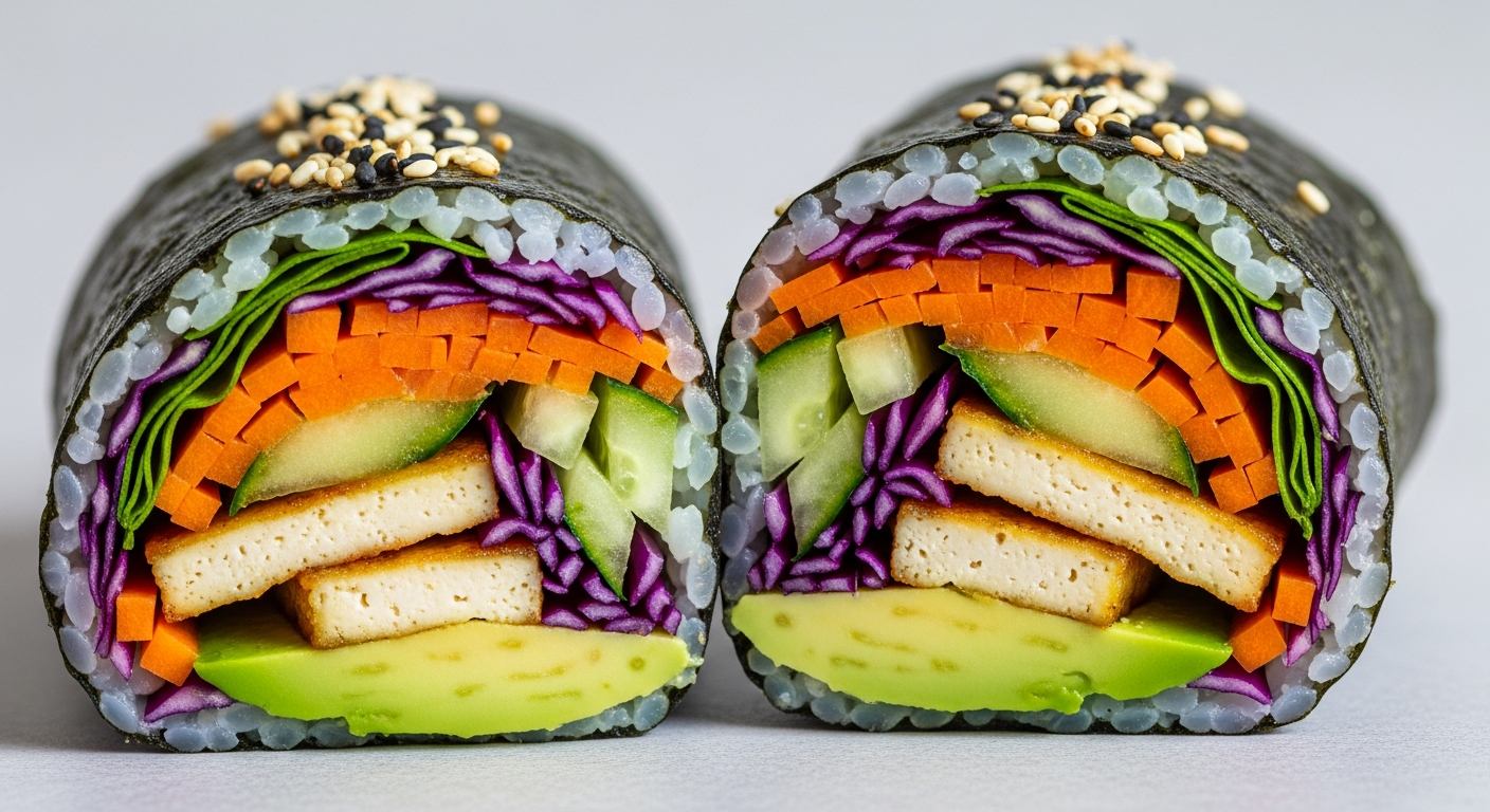 Best Nori Wraps with Veggies & Tofu: Fresh and Flavorful