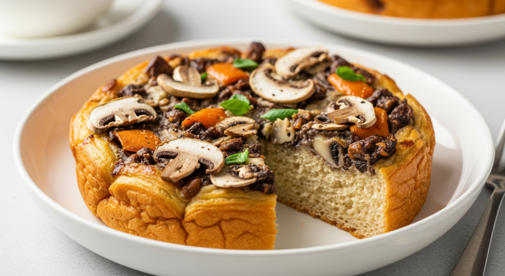 Best Savory Mushroom & Herb Bread Pudding Delight: Earthy Elegance