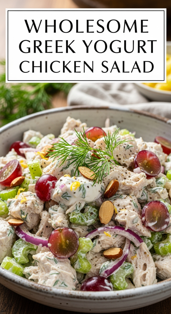 Best Wholesome Greek Yogurt Chicken Salad A Nutritious Twist