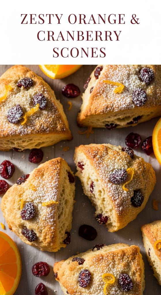 Best Zesty Orange & Cranberry Scones: A Tangy Twist on Tradition