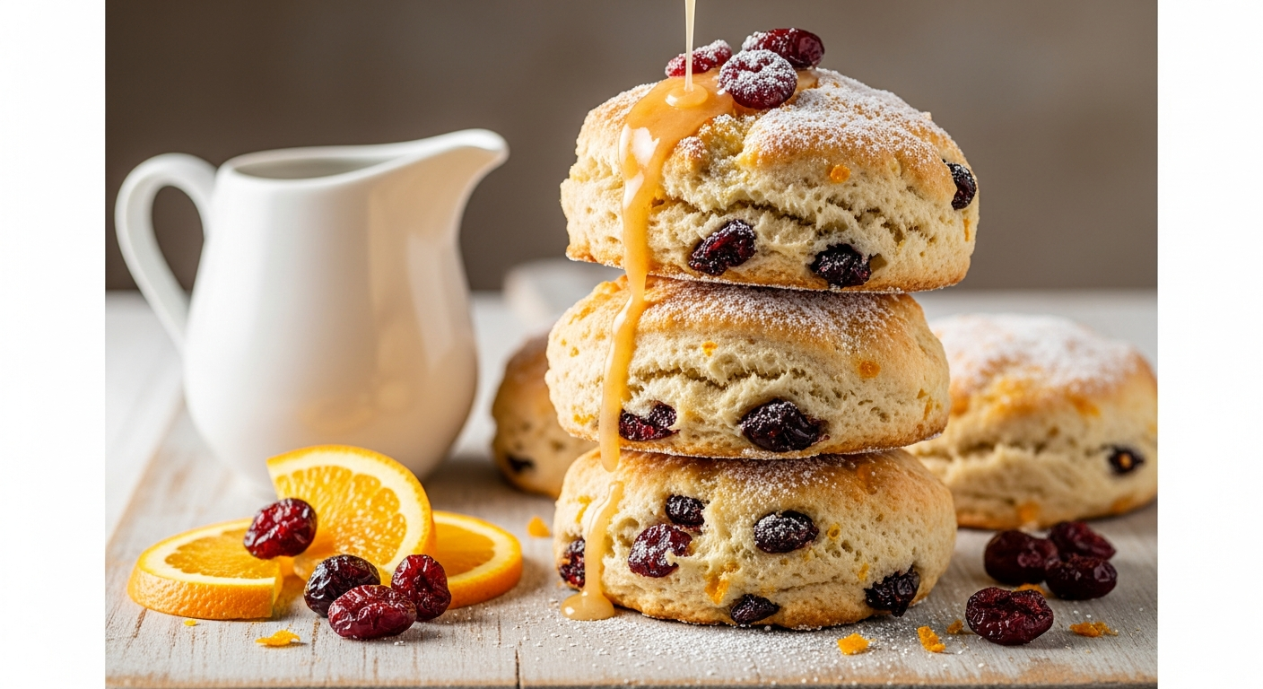 Best Zesty Orange & Cranberry Scones: A Tangy Twist on Tradition
