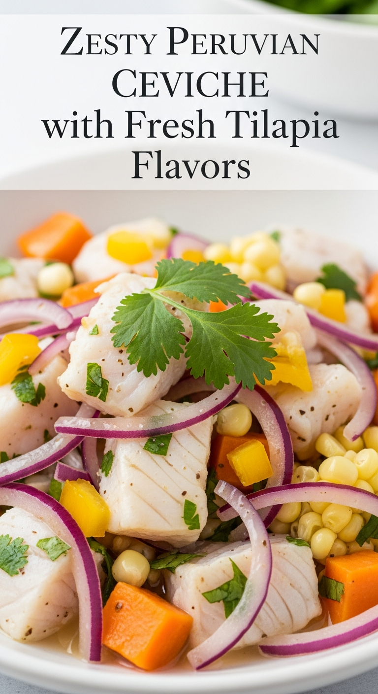 Best Zesty Peruvian Ceviche with Fresh Tilapia Flavors Unveiled