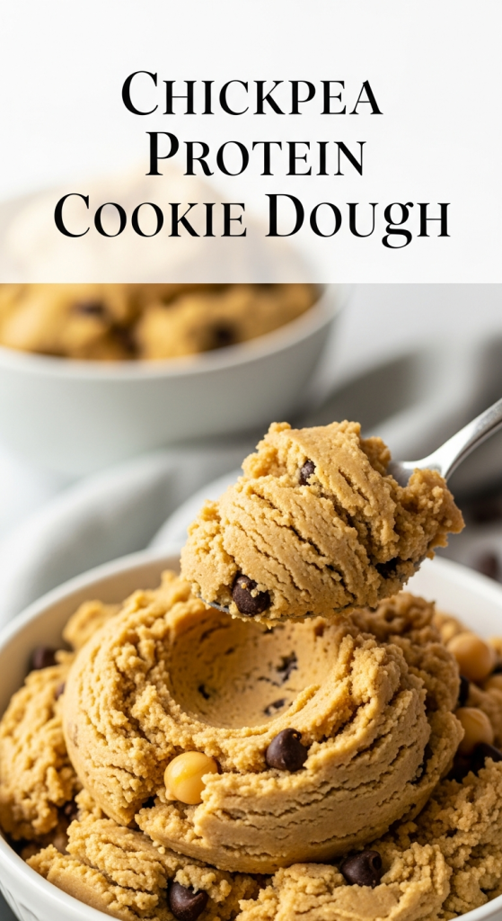 Chickpea Protein Cookie Dough: Guilt-Free Indulgence Boost