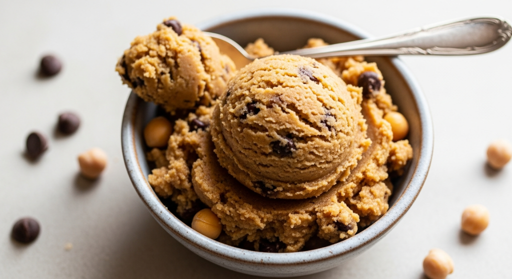Chickpea Protein Cookie Dough: Guilt-Free Indulgence Boost