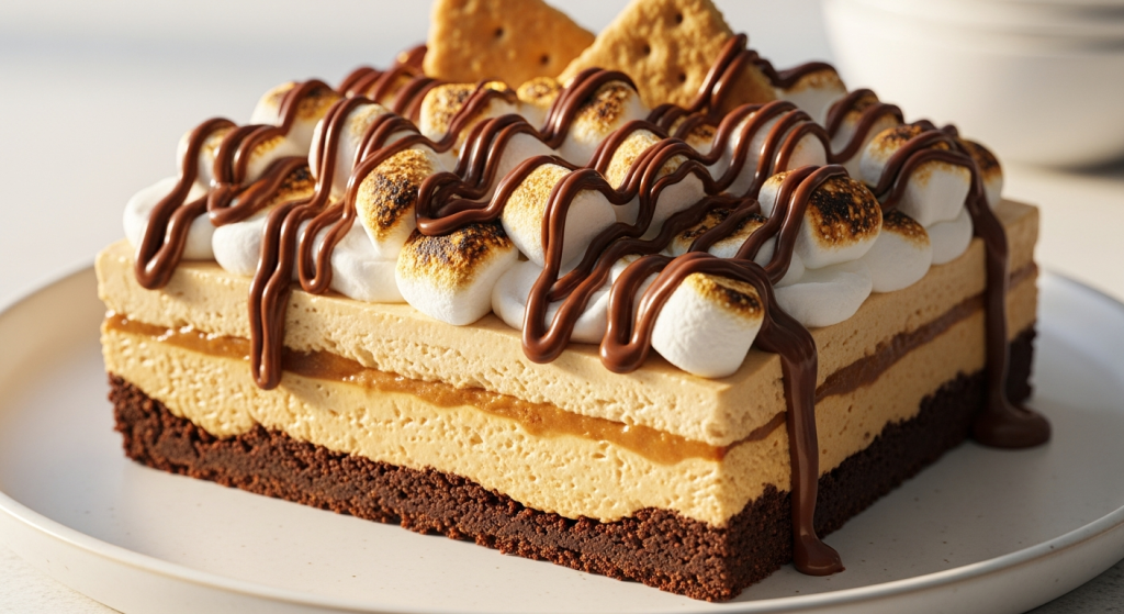 Chill Out with No-Bake S’mores Icebox Cake Delight