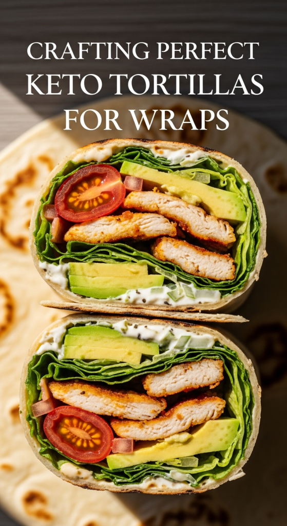 Crafting Perfect Keto Tortillas for Wraps Low-Carb Delight