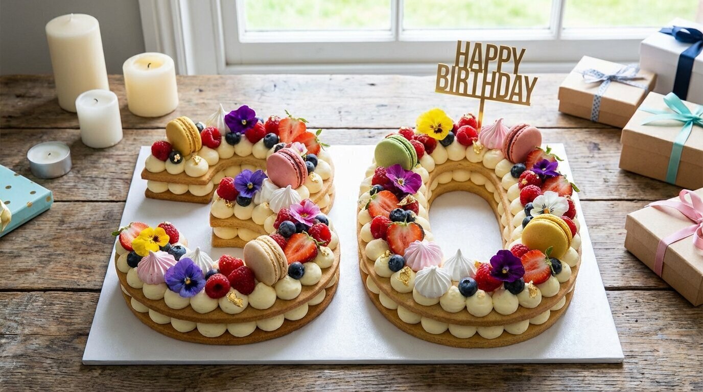 Creative Number Cakes: The Perfect Birthday Celebration Treat