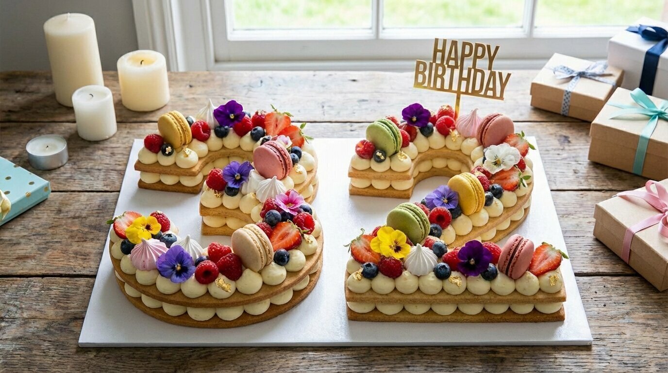Creative Number Cakes: The Perfect Birthday Celebration Treat