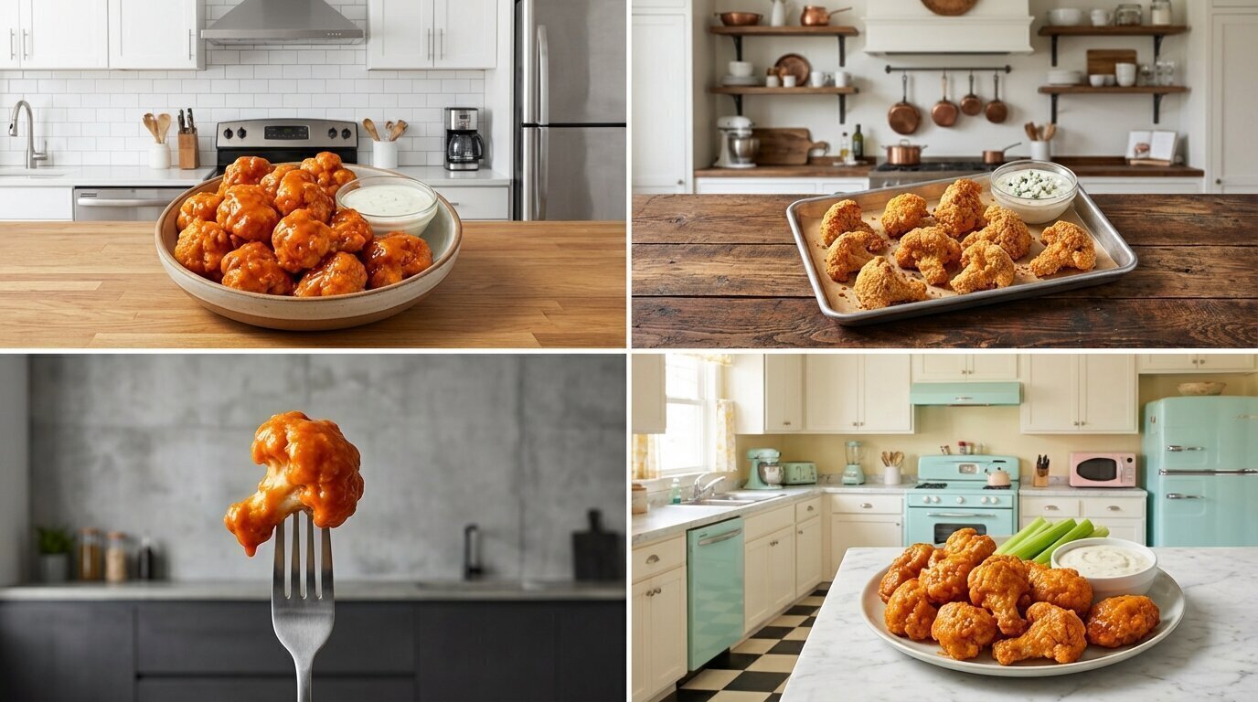 Crispy Cauliflower Buffalo Wings: A Spicy Vegan Delight