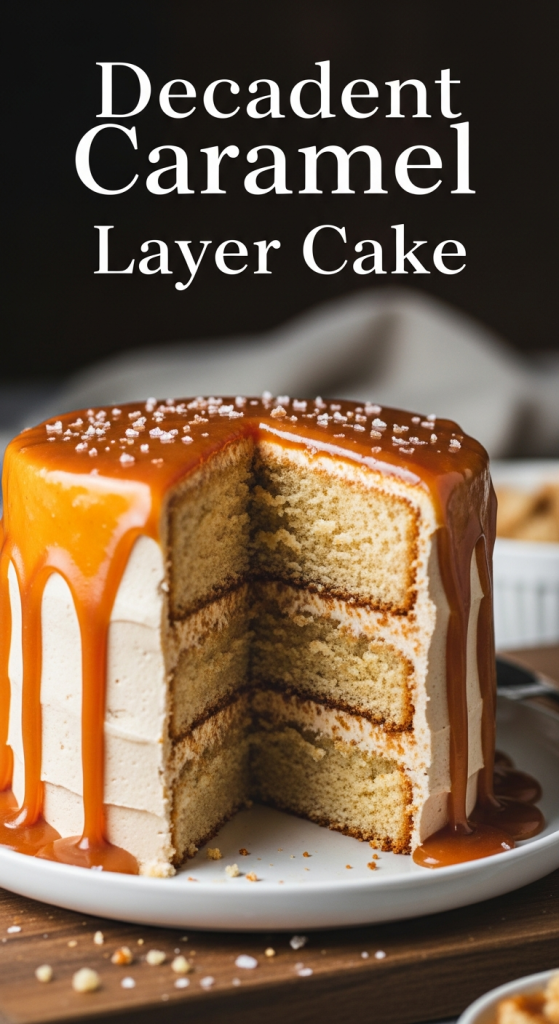 Decadent Caramel Layer Cake Rich, Buttery Bliss Unveiled