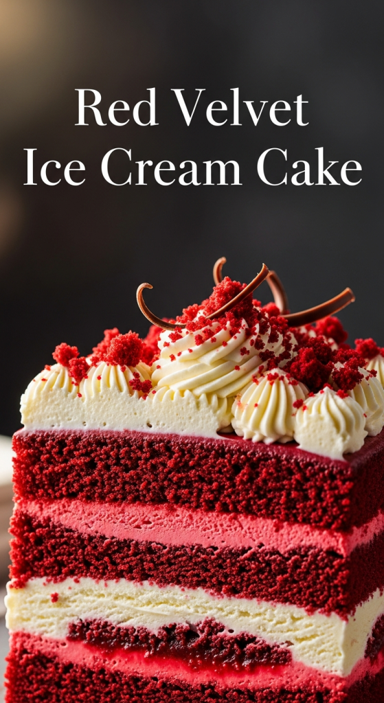 Decadent Red Velvet Ice Cream Cake: A Sweet Twist Unveiled