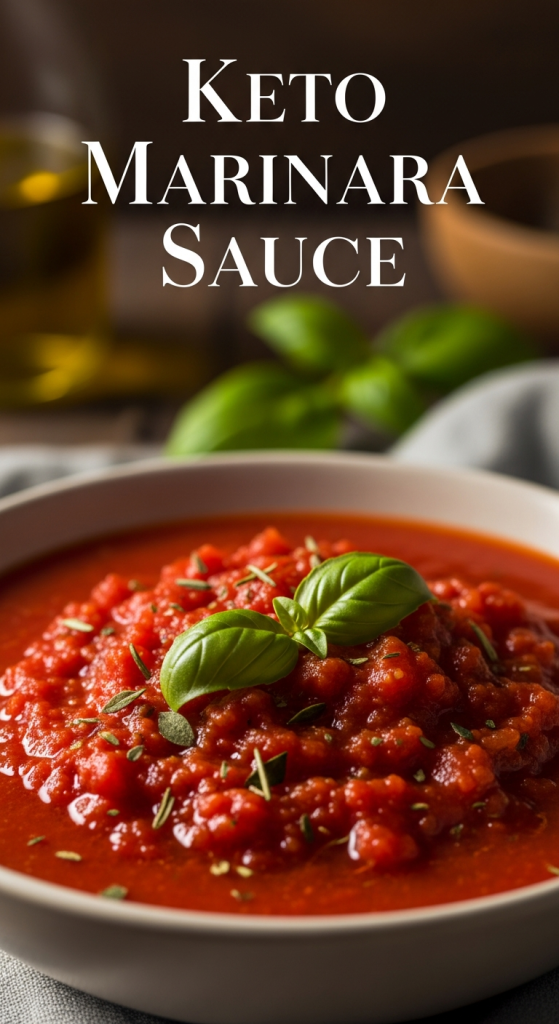 Delicious Keto Marinara Sauce: A Low-Carb Twist on Classic Flavor