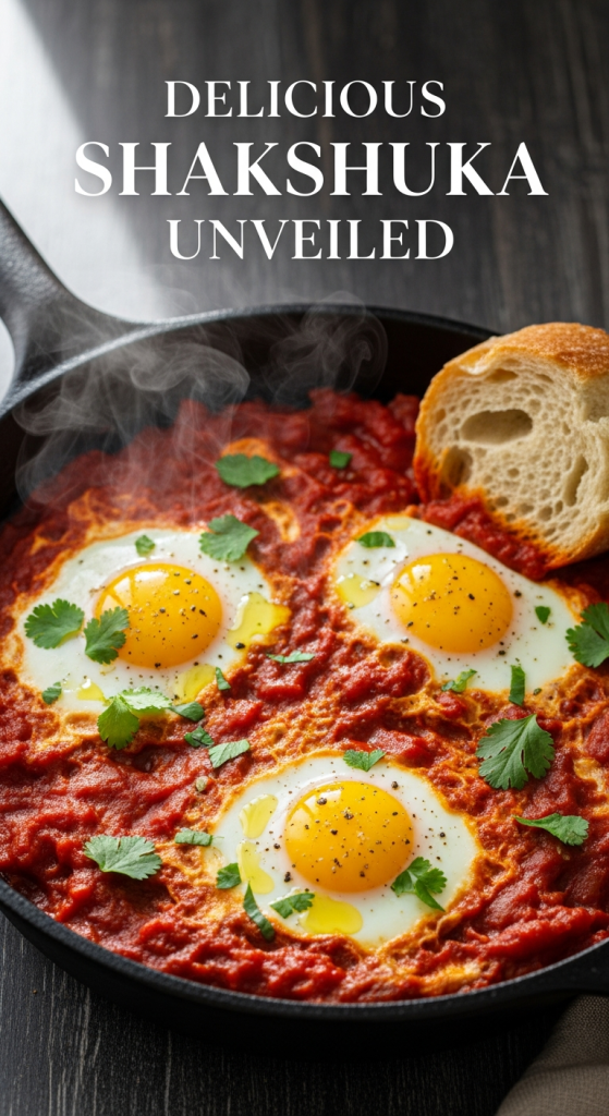Delicious Shakshuka Unveiled The Art of Eggs Poached in Tomato Sauce