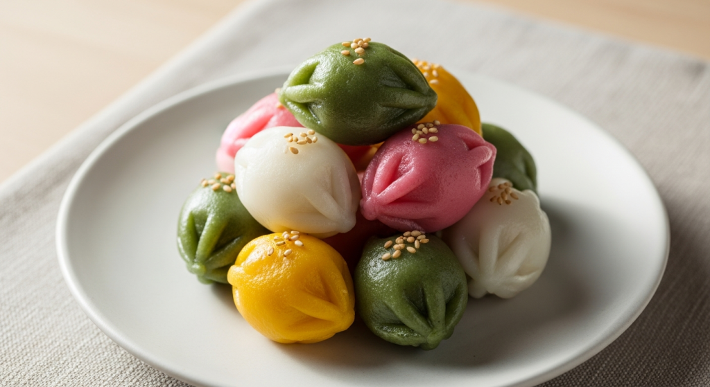 Delicious Songpyeon Secrets: Korean Sweet Rice Cakes with Sesame Bliss